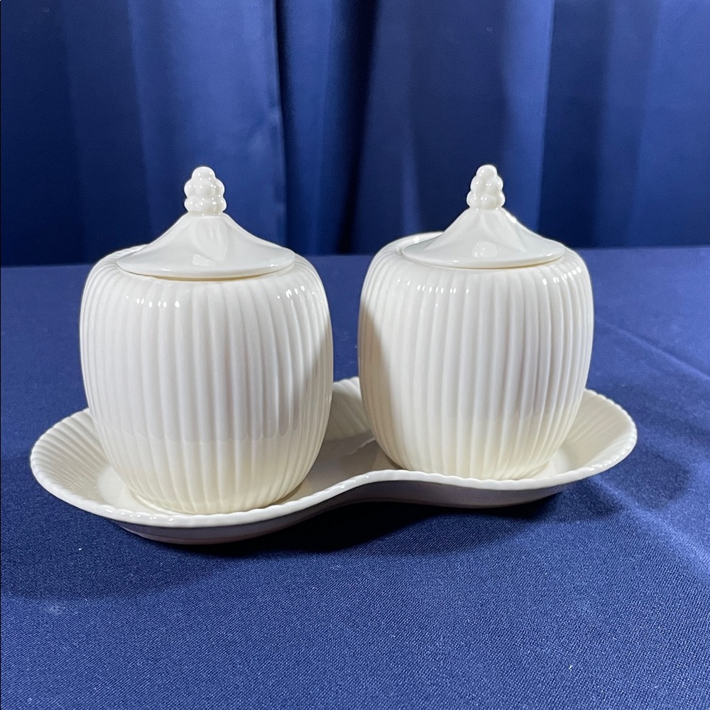 Lenox condiment set